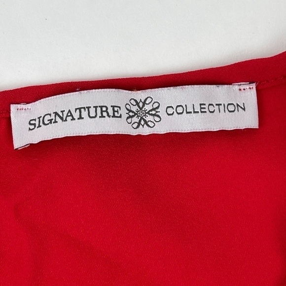 Signature Collection Womens Tank Top Red No Size - Picture 3 of 6